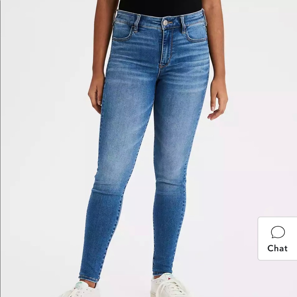 AE Ne(x)t Level High-Waisted Skinny. Size 16. Never worn.